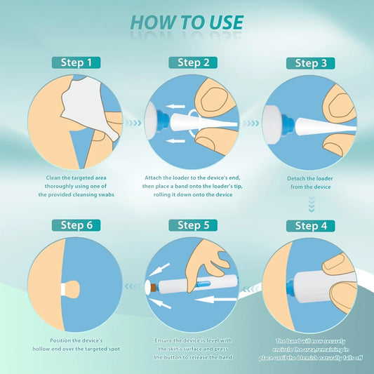 1/2/4 Pcs Removal Kit for Skin Care, One Hand User Friendly Design, Safe and Effective for Home Use